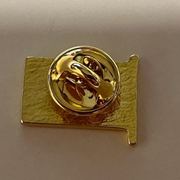 VTG Hamilton Ontario Canada Pre-Amalgamation Flag Collectible EnamelPin Pinback - Picture 4 of 9